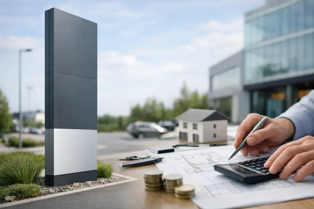 Werbepylon Kosten: Was wirklich im Preis steckt
