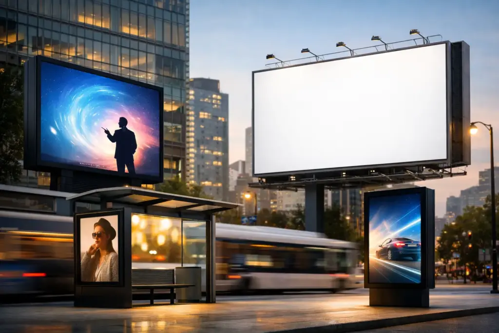 Trends in der Außenwerbung, die wirklich wirken