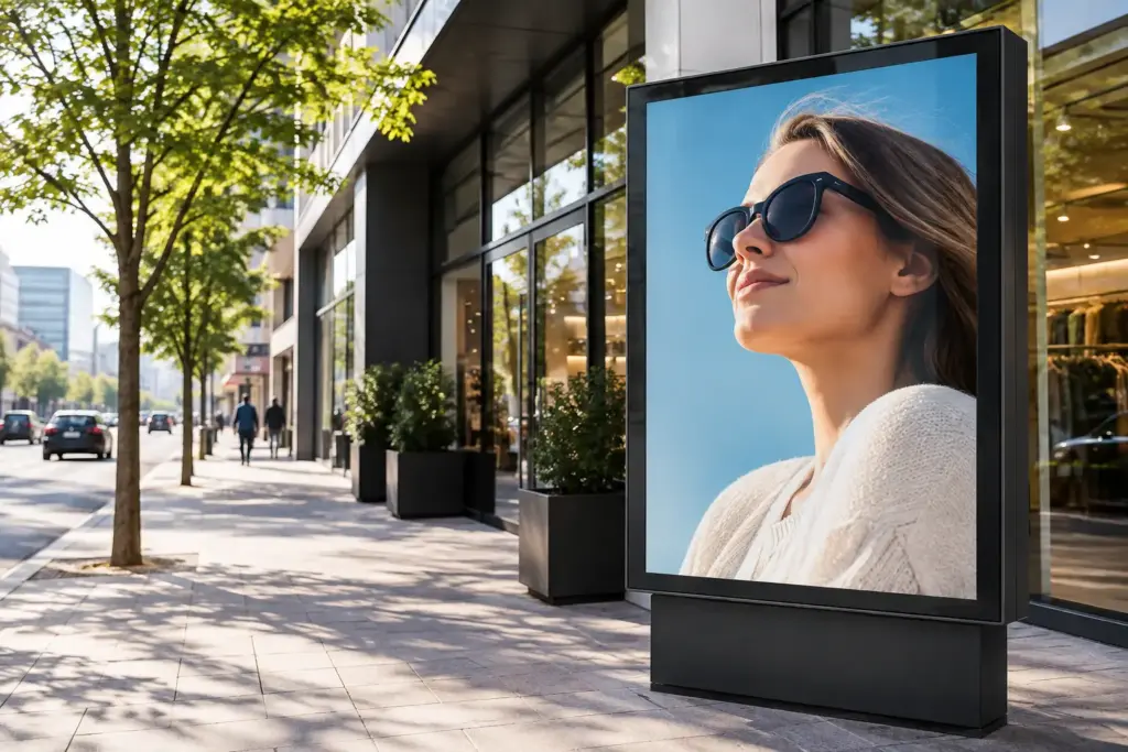 Außenwerbung Ideen, die Kunden wirklich sehen